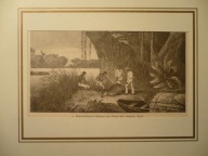 Brazylia polowanie na tapira, oryg. 1885