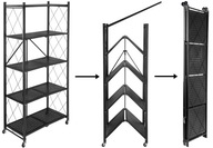 Regał metalowy do magazynu 159×72×37 cm – Gockowiak, 40 kg/półka