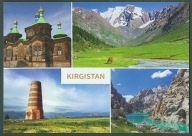 Azja nowa pocztowka Kirgistan
