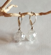 KOLCZYKI z KRYSZTAŁAMI SWAROVSKIEGO AB srebro 925