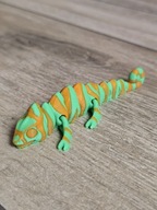 Mini Figurka Kameleona 3d - Druk3d fidget mixGadzet