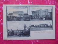 WROCŁAW BRESLAU PARTYNICE HARTLIEB MŁYN PAROWY SKLEP ZAMEK PARTYNICE 1916 R