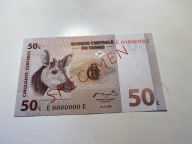Kongo - 50 centimes - 1997 - specimen - UNC