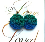 OKAZJA!!!! Kolczyki z gliny polimerowej 60a