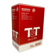 Gilzy Gilzy Papierosowe TT T&T 500 szt Gilza Papierosowa Tubki Papierosów