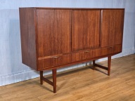HIGHBOARD,DUŃSKA KOMODA,'E.W. Bach' TEAKOWA LATA 60/70 (214)