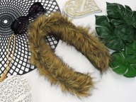 Kołnierz obszycie futerko , napki