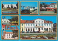 PŁOCK - PRZYSTAŃ - WISŁA - STARY RYNEK - KOŚCIÓŁ - PL. NARUTOWICZA - HERB