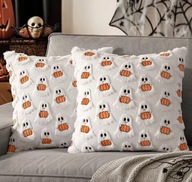 Pokrowiec na poduszkę do rzucania na Halloween poszewka na poduszkę 45x45cm