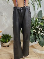 Mangoon spodnie motocyklowe skórzane męskie skóra naturalna r. XL (38)