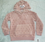 Bluza futerkowa z uszkami r.122