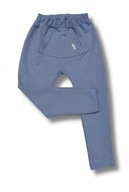 Chrisma Spodnie materiałowe dresowe slim z kieszonką dla chłopca 122 7 lat