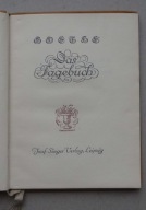 GOETHE, Johann Wolfgang von; Das Tagebuch/Dziennik „WSTYDLIWY“ EROTYK; 1924