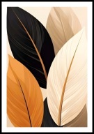 A2 PLAKAT OBRAZ PLAKAT ROŚLINY ROŚLINA KWIAT KWIATY LIŚCIE LIŚĆ BOHO