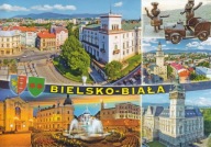 BIELSKO-BIAŁA - RYNEK - TEATR - ZAMEK - RATUSZ - KATEDRA - HERB - HERBY