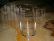 WYSOKA DUŻA SZKLANKA POJEMNIK 0,85L , 9CM X 16CM