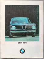 Prospekt BMW Neue Klasse 2002 NL lata '70
