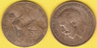 Wielka Brytania Half Penny 1922 r.