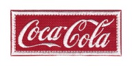 COCA-COLA ____ ŁATKA, NASZYWKA 4x10cm