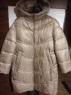 Kurtka zimowa Miss Softy 48 50 52 beż ocieplana płaszcz nowa