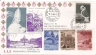 WATYKAN POSTE VATICANE -koperta FDC -1964 rok