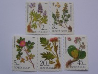 ZSRR - zioła chronione Syberii - Mi. 5528-32 **