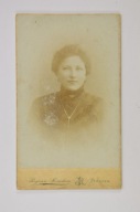 FOTOGRAFIA CDV KARTONIK KOBIETA PLESZEW ATELIER REGINA