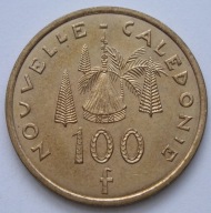 Nowa Kaledonia 100 franków 2004 - stan 1/2