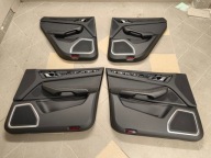 PORSCHE MACAN 95B BOCZKI GTS ALCANTARA CZERWONA NIĆ Burmester DRUGI LIFT