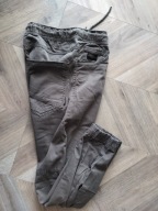 Spodnie męskie 32 khaki elastyczne joggersy L Cropp regulowany-pas92