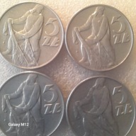 5 zł 1973- Rybak, piękne .
