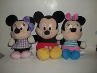 MASKOTI MICKEY I MINNIE 3SZT 17CM