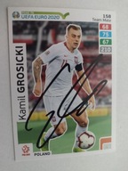 Karty panini autografy Polska Road to Euro 2020 Kamil Grosicki