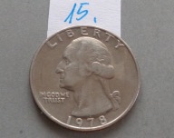 1/4 DOLARA - QUARTER DOLLAR z 1978 roku