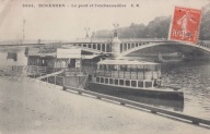 FRANCJA - SURESNES - MOST - STATEK