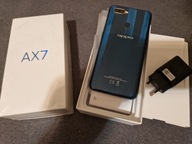 OPPO AX7 4/64 karton, szkło, ładowarka Jak nowy !