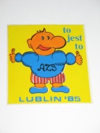 AZS LUBLIN naklejka