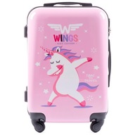 Walizka KIDS kabinowa twarda Wings Jay Unicorn 18"