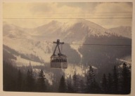TATRY WYSOKIE. Wagonik kolejki linowej na Kasprowy Wierch