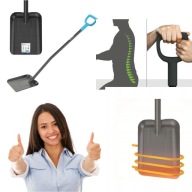 ŁOPATA SZUFLA OGRODOWA UNIWERSALNA STALOWA SOLIDNA LEKKA WYGODNA