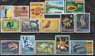 GHANA flora i fauna Mi 48-62**