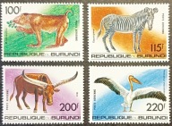 FAUNA ŚWIATA - BURUNDI ** - czysty