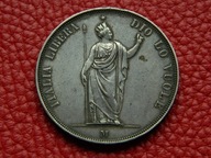 AUSTRIA (Włochy) - 5 LIRE lirów 1848