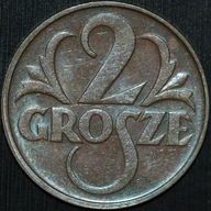2 grosze 1932 - około menniczy egzemplarz