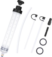 ZESTAW STRZYKAWKA DO OLEJU RĘCZNA ODSYSARKA DO PŁYNÓW 500ml POMPKA OLEJU