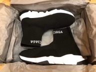 Nowe buty Balenciaga SpeedTrainers 41 czarnobiałe