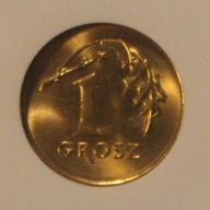 1 GR GROSZ 1990 - GRADING GCN MS68 - MAXXX NOTA - PIĘKNA