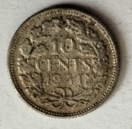 moneta srebro Holandia 10 cent 1941