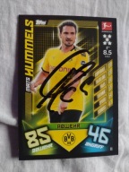 Karta topps match attax autograf Bundesliga Borussia Mats Hummels