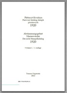 Plebiscyt Kwidzyn - Pierwszy Katalog Stempli Pocztowych - katalog PDF